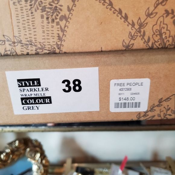 Free People sparkler wrap mule heels - Picture 3 of 11